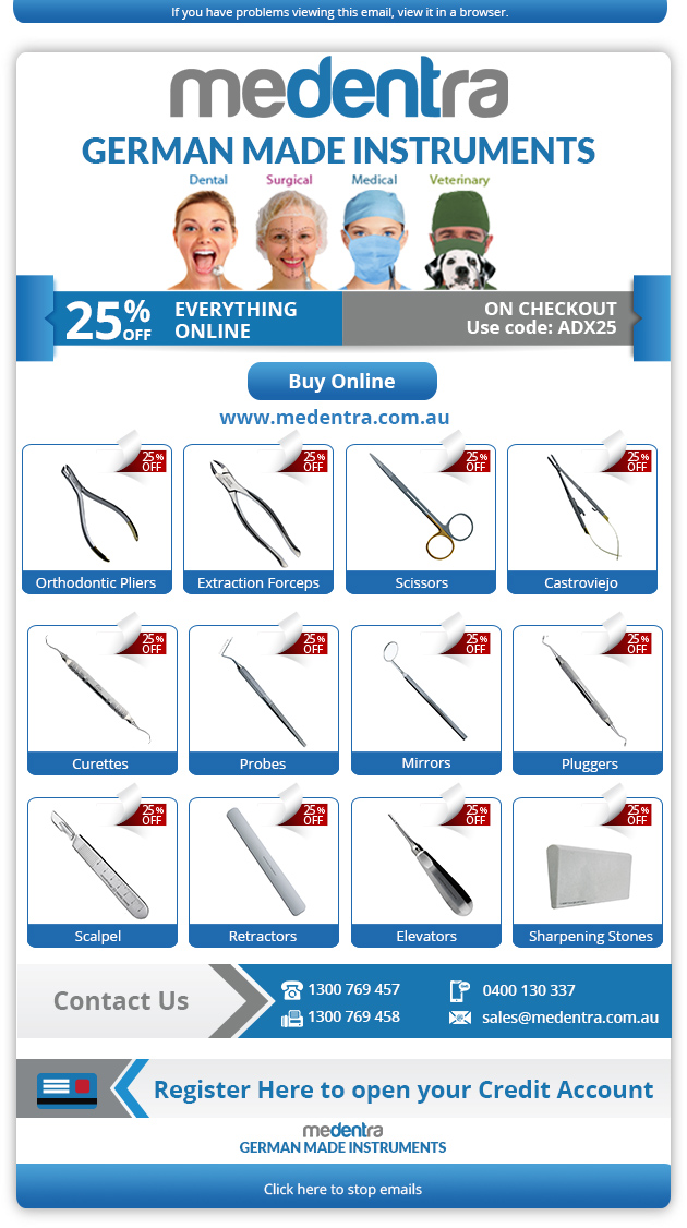 Email Marketing Design by Kristina Andonoff for Medentra | Design #10541038