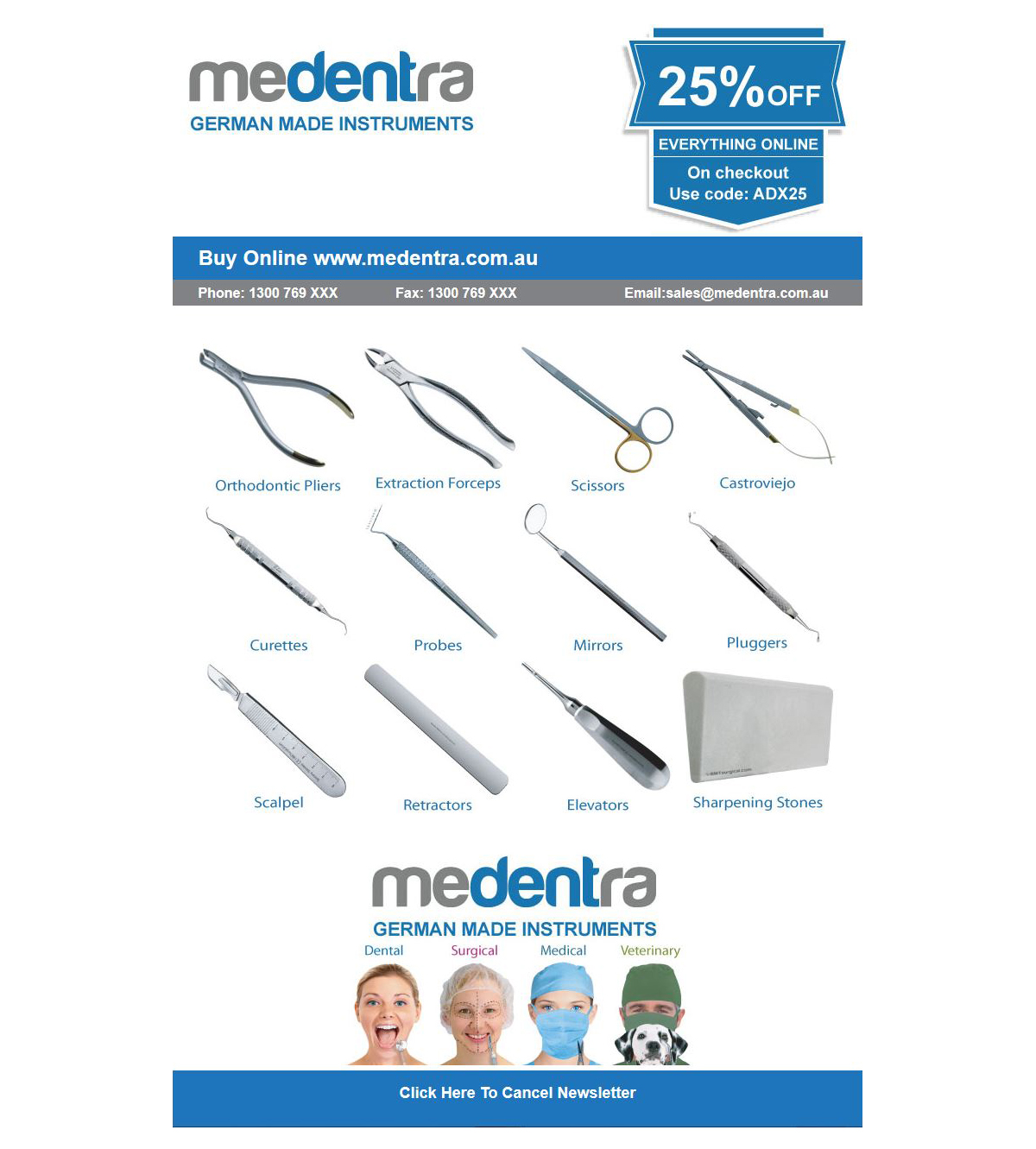 Design de Marketing Électronique par digi-b pour Medentra | Design #10402555