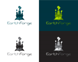 EarthForge | Logo Design by MrBranding