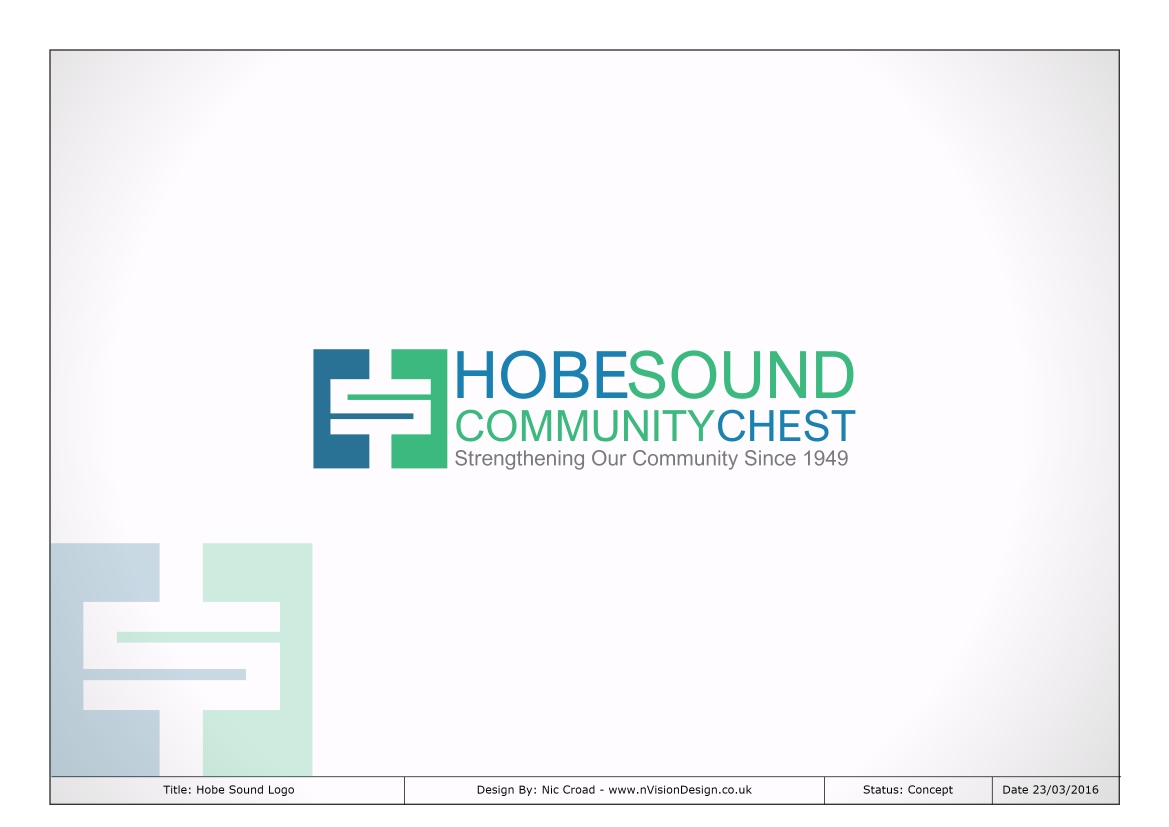 Diseño de Logo por nvisiondesign.co.uk para Hobe Sound Community Chest | Diseño #10367003