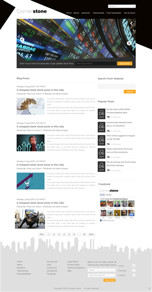 Web Design by pb for this project | Design: #2189522