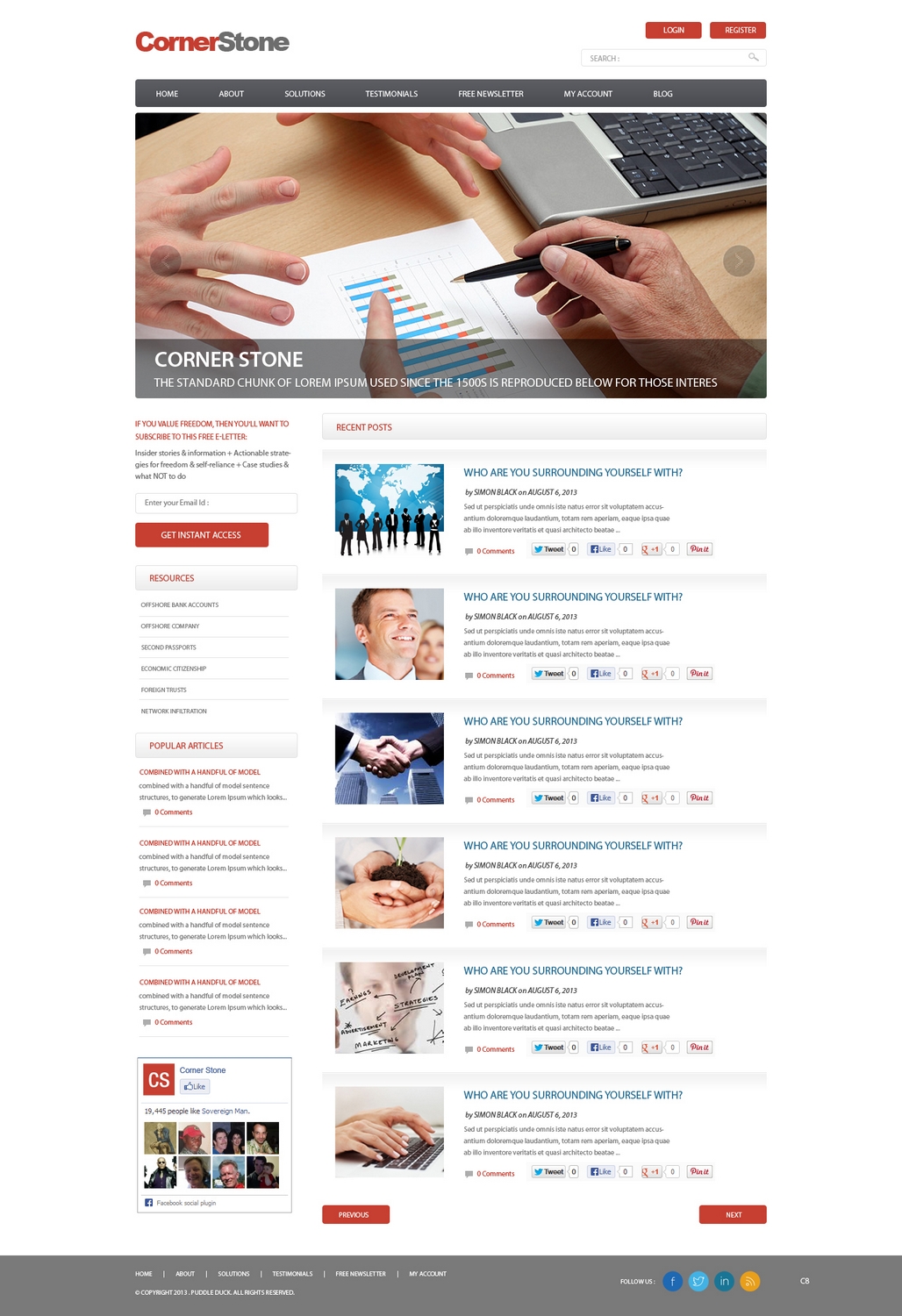 Web Design by pb for this project | Design #2189528