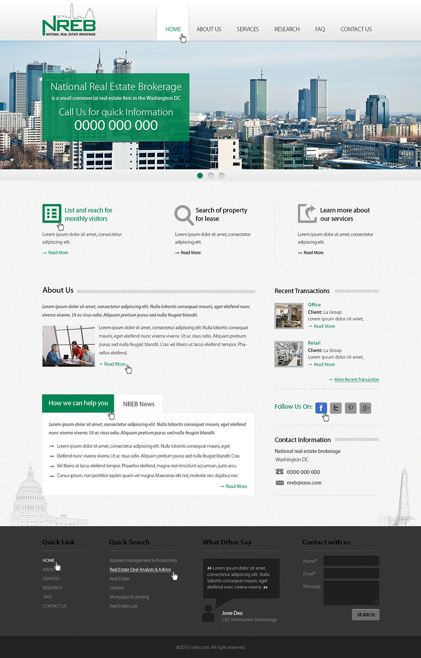 Web-Design von Latest Design Ideas für ConceptRethink | Design #2206162