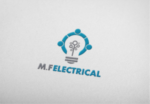 M.F Electrical | Logo Design by color designer