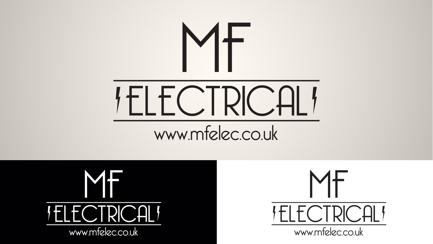 Logo Design by Brent for M.F Electrical | Design #10426683