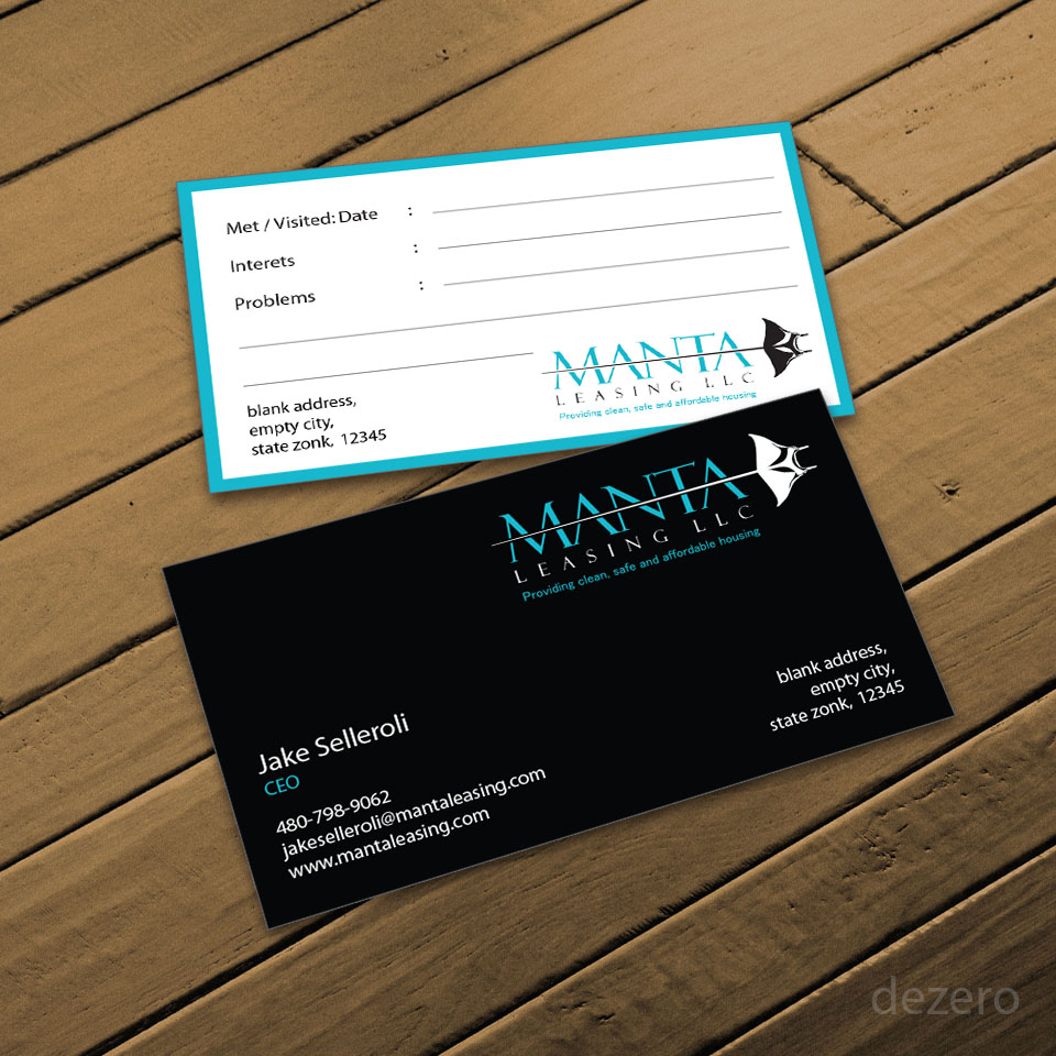 Business Card Design by Dezero for this project | Design #10410523