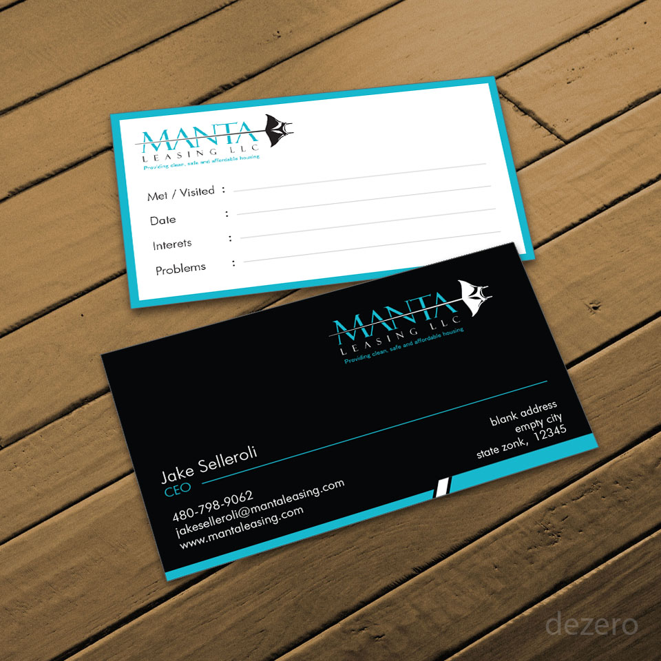 Business Card Design by Dezero for this project | Design #10415465