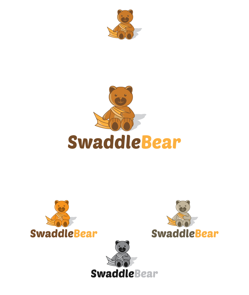 Logo Design by ZRAKdesign for SwaddleBear | Design #10448854