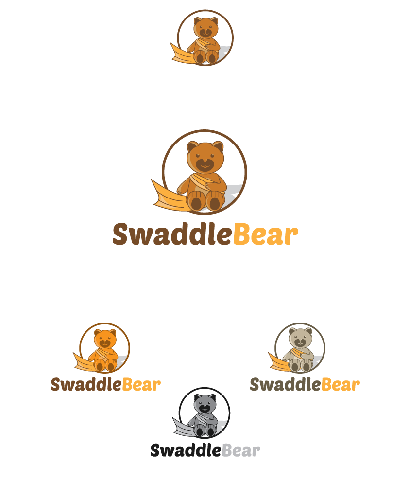 Logo Design by ZRAKdesign for SwaddleBear | Design #10448885