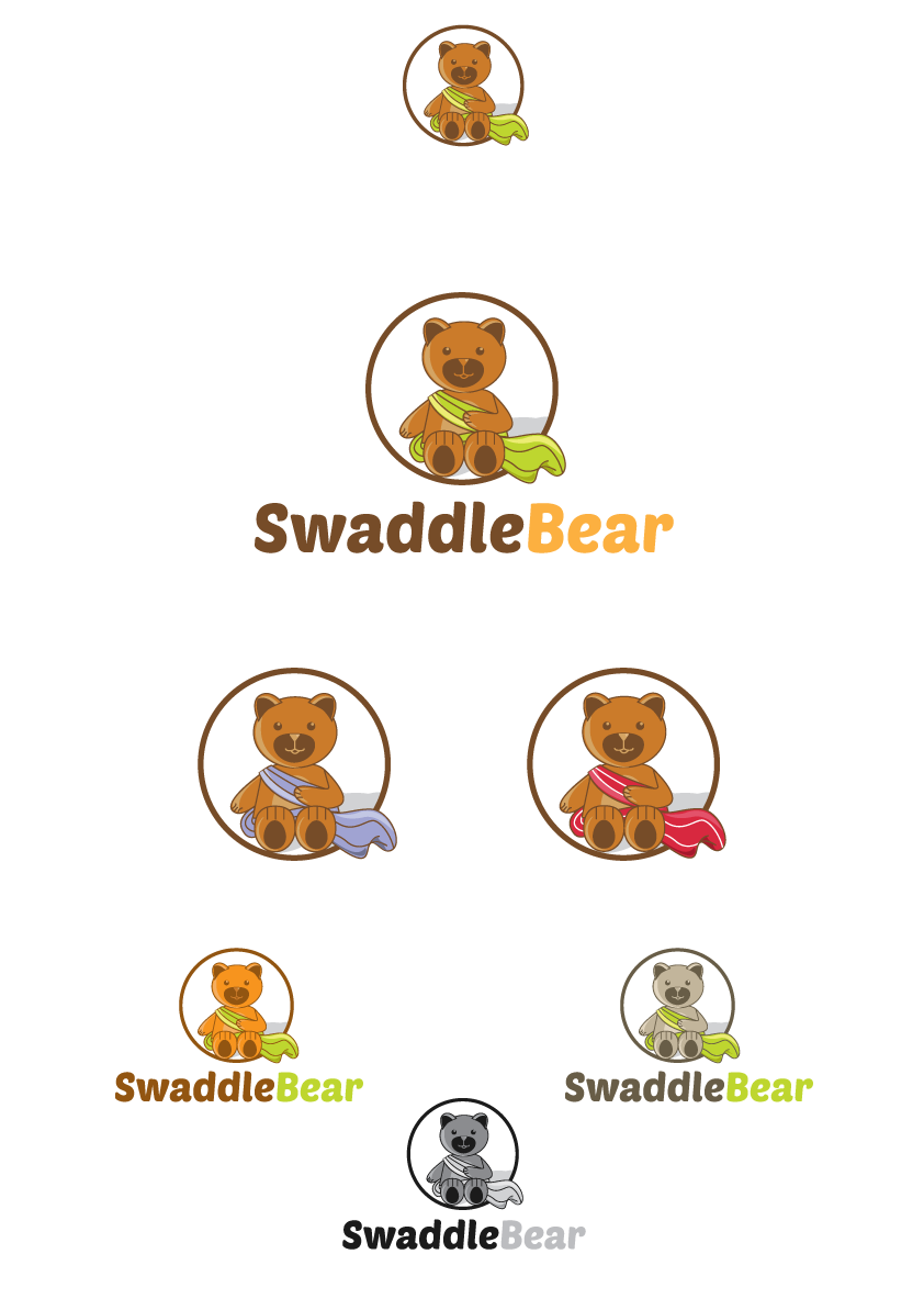 Logo Design by ZRAKdesign for SwaddleBear | Design #10450324
