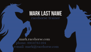 Mark Newnham Racing | Business Card Design by lubka.dimitrova