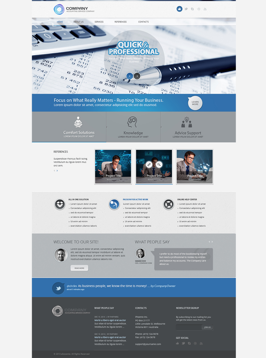 Web Design by RD for this project | Design: #2228821