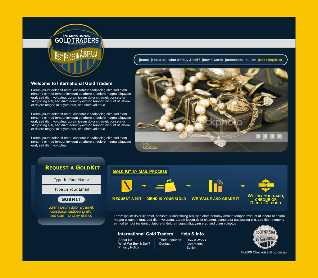 Web Design by SiddKidd for Optimising Pty Ltd | Design #20398