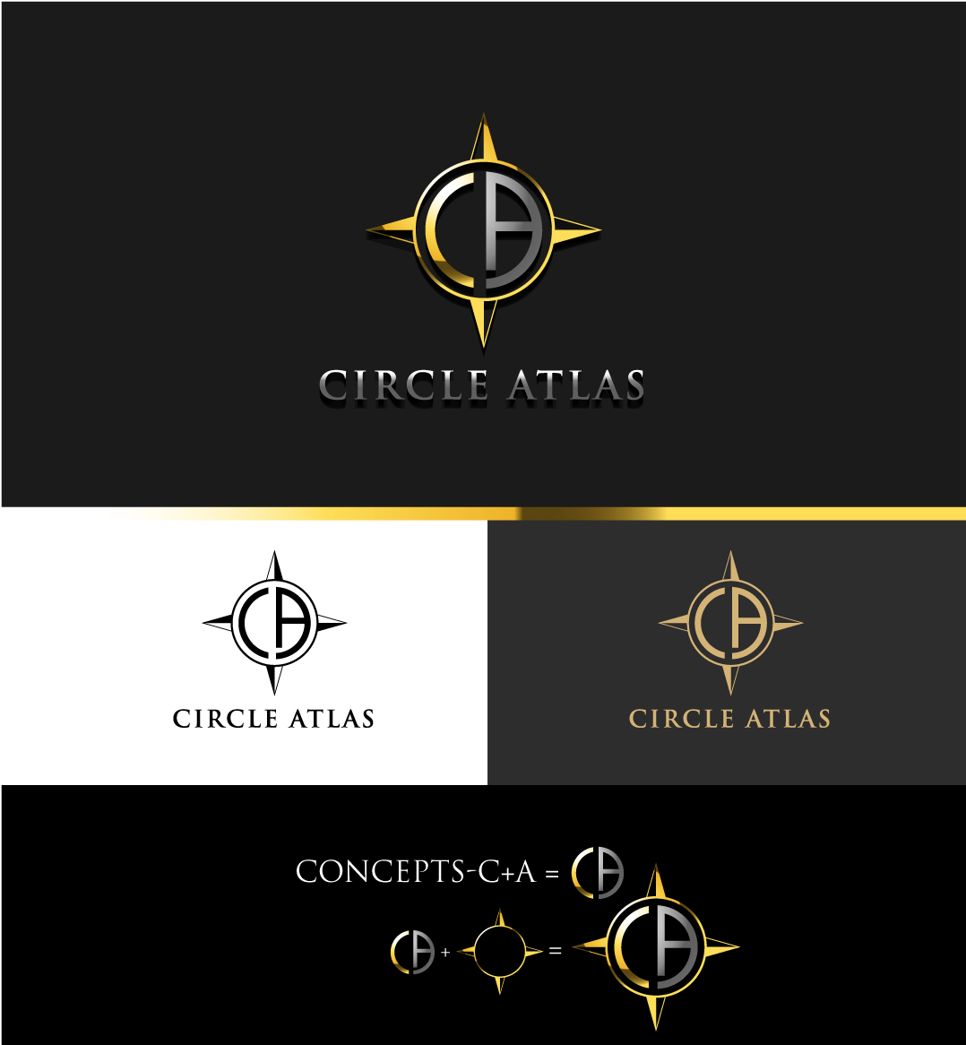 Logo Design by volebaba for Circle Atlas | Design #10379185