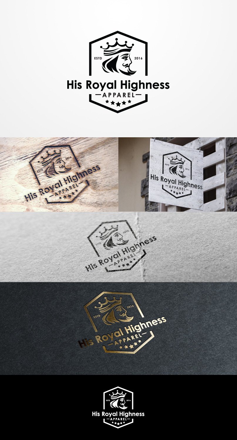 Logo Design by Grapismo Brand Studio for HRH Apparel | Design #10451858