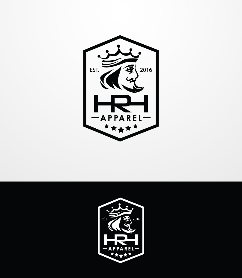 Logo-Design von Grapismo Brand Studio für HRH Apparel | Design #10454491
