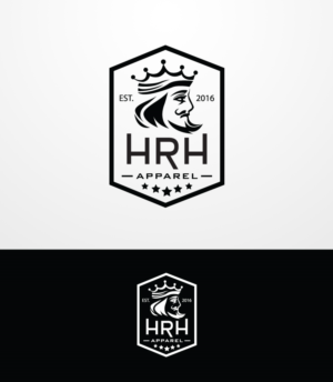 Logo Design by Grapismo Brand Studio for HRH Apparel | Design: #10454756