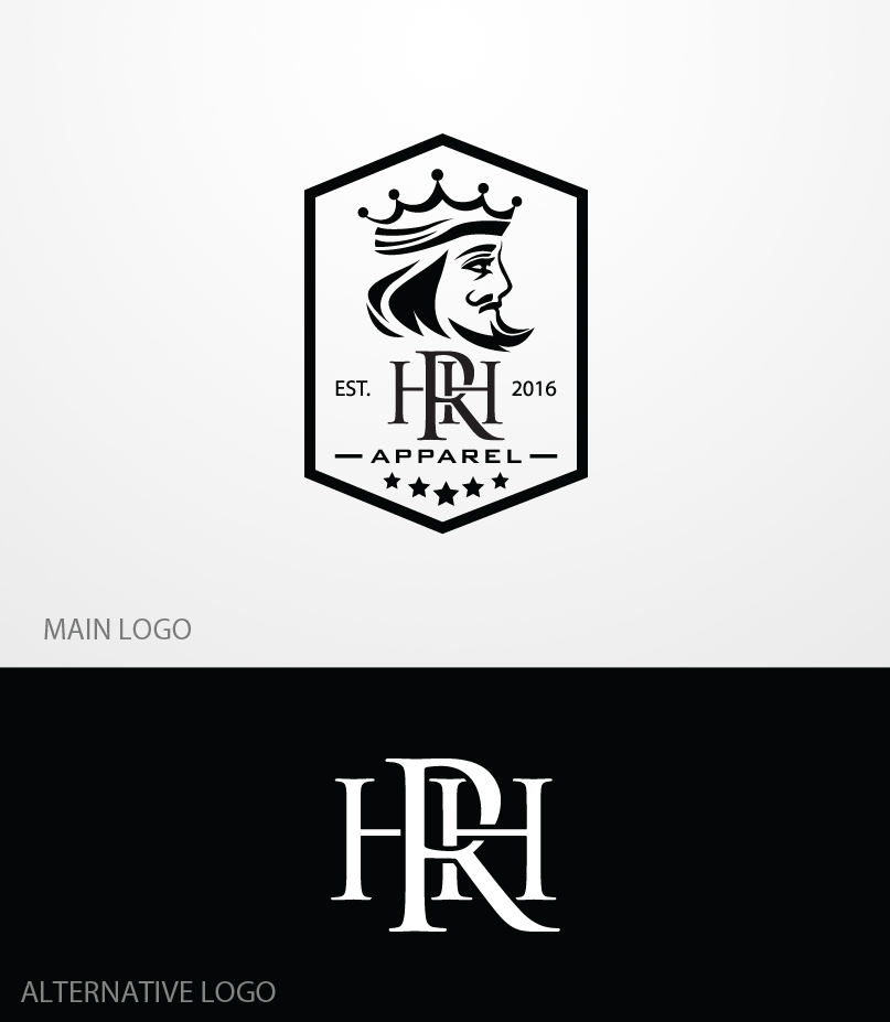 Logo Design by Grapismo Brand Studio for HRH Apparel | Design #10454832