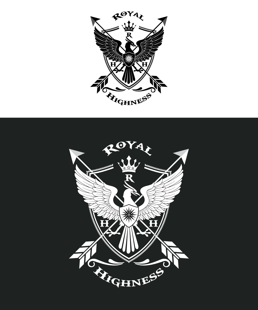 Logo Design by Potua BD for HRH Apparel | Design #10474644