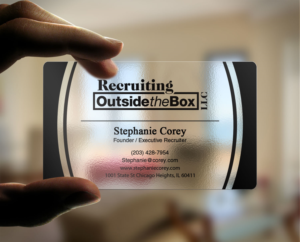 Business Card Design by Lanka Ama for Recruiting Outside the Box, LLC | Design: #10376314