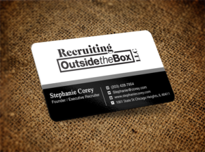 Business Card Design by Lanka Ama for Recruiting Outside the Box, LLC | Design: #10376316