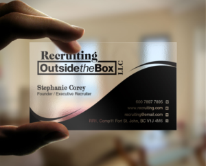 Visitenkarten-Design von Lanka Ama für Recruiting Outside the Box, LLC | Design: #10376337