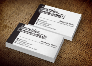Visitenkarten-Design von Lanka Ama für Recruiting Outside the Box, LLC | Design: #10376346