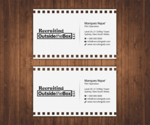 Business Card Design by Stylez Designz for Recruiting Outside the Box, LLC | Design: #10386825