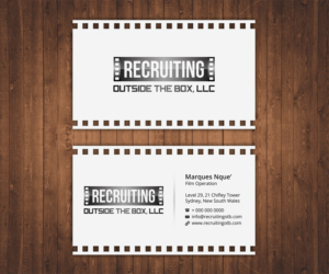 Business Card Design by Stylez Designz for Recruiting Outside the Box, LLC | Design: #10387014