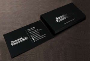 Visitenkarten-Design von chandrayaan.creative für Recruiting Outside the Box, LLC | Design: #10375127