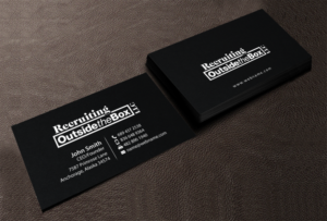 Visitenkarten-Design von chandrayaan.creative für Recruiting Outside the Box, LLC | Design: #10375132