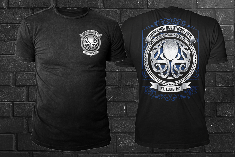 Design de T-shirt par Black Planet pour Sourcing Solutions Manufacturing | Design : #10429447