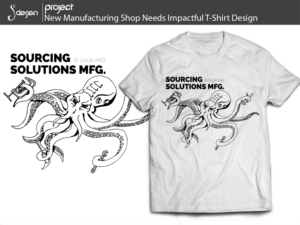 Design de T-shirt par Shemet pour Sourcing Solutions Manufacturing | Design #10394452