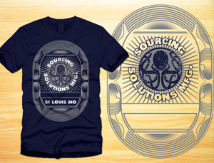 Design de T-shirt par Club Flyer Studios pour Sourcing Solutions Manufacturing | Design #10415745