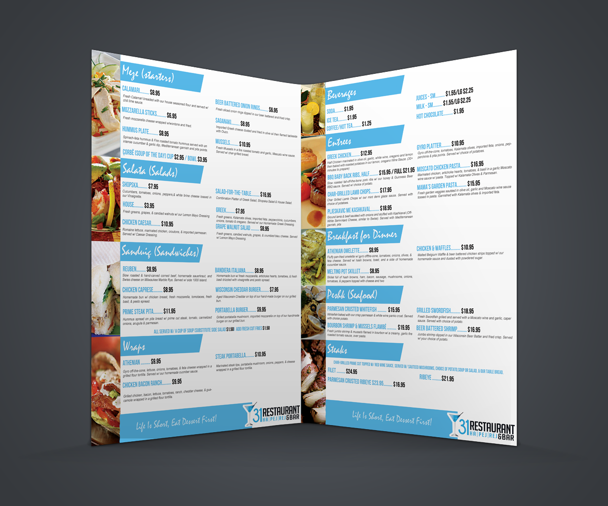 Diseño de Menú por pulse para este proyecto | Diseño #2198739