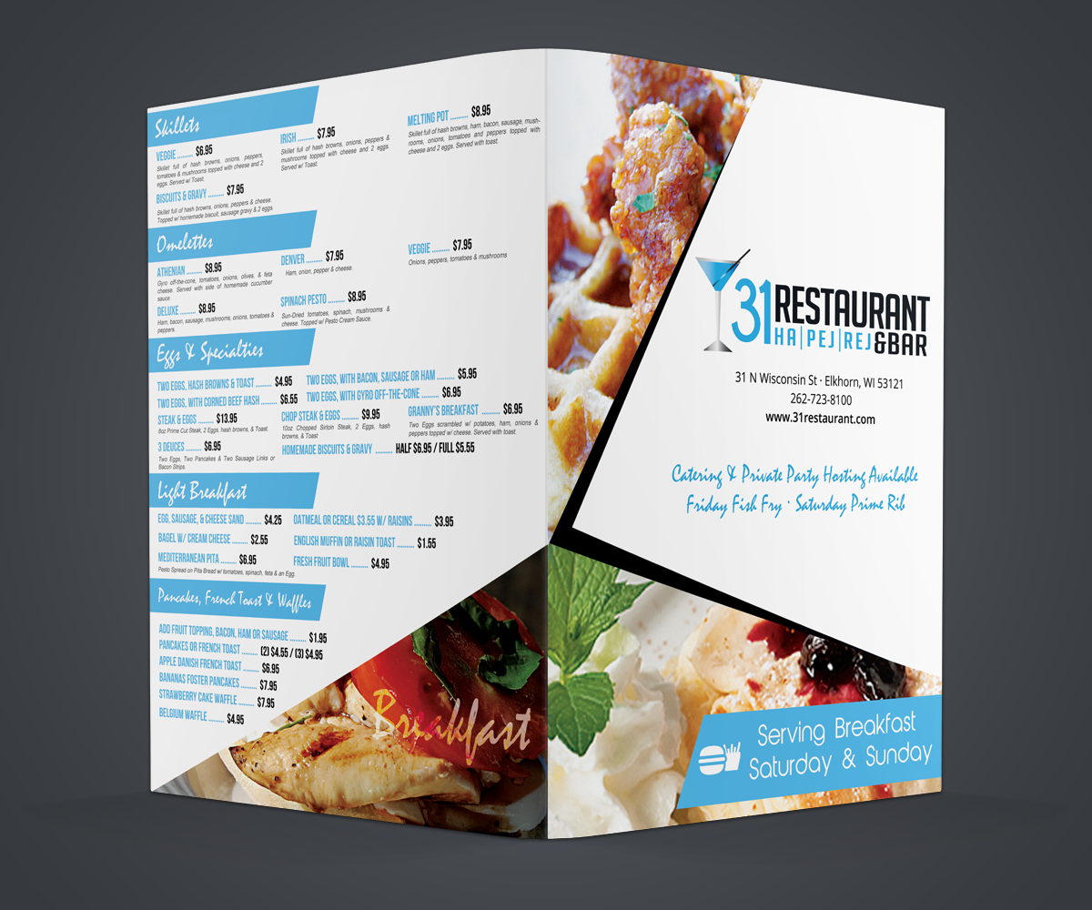 Design de Menu par pulse pour ce projet | Design #2204527