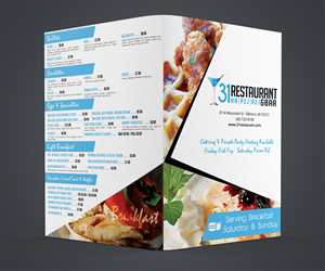 Menu Design by pulse for this project | Design #2204527