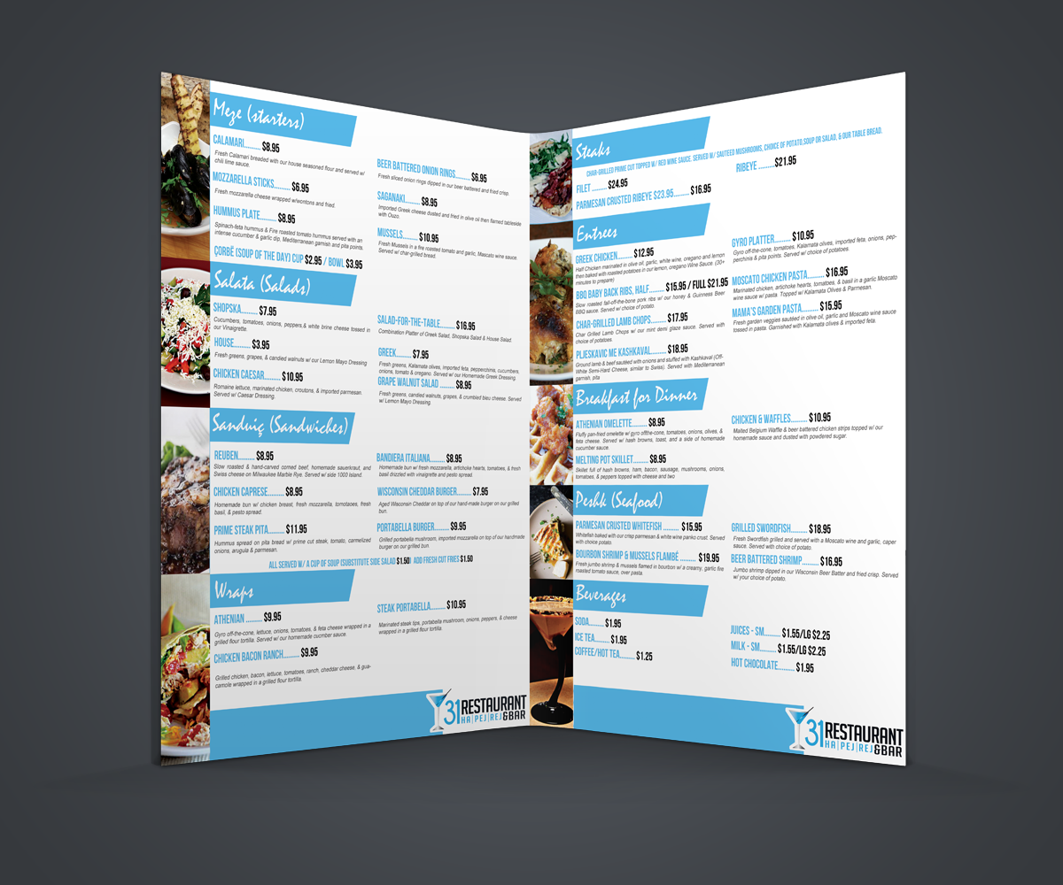 Diseño de Menú por pulse para este proyecto | Diseño #2204530