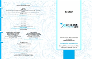 Menu Design by Globat™