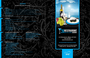 Menu Design by Globat™ for this project | Design: #2205926