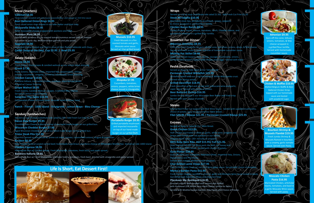 Diseño de Menú por Globat™ para este proyecto | Diseño #2205952