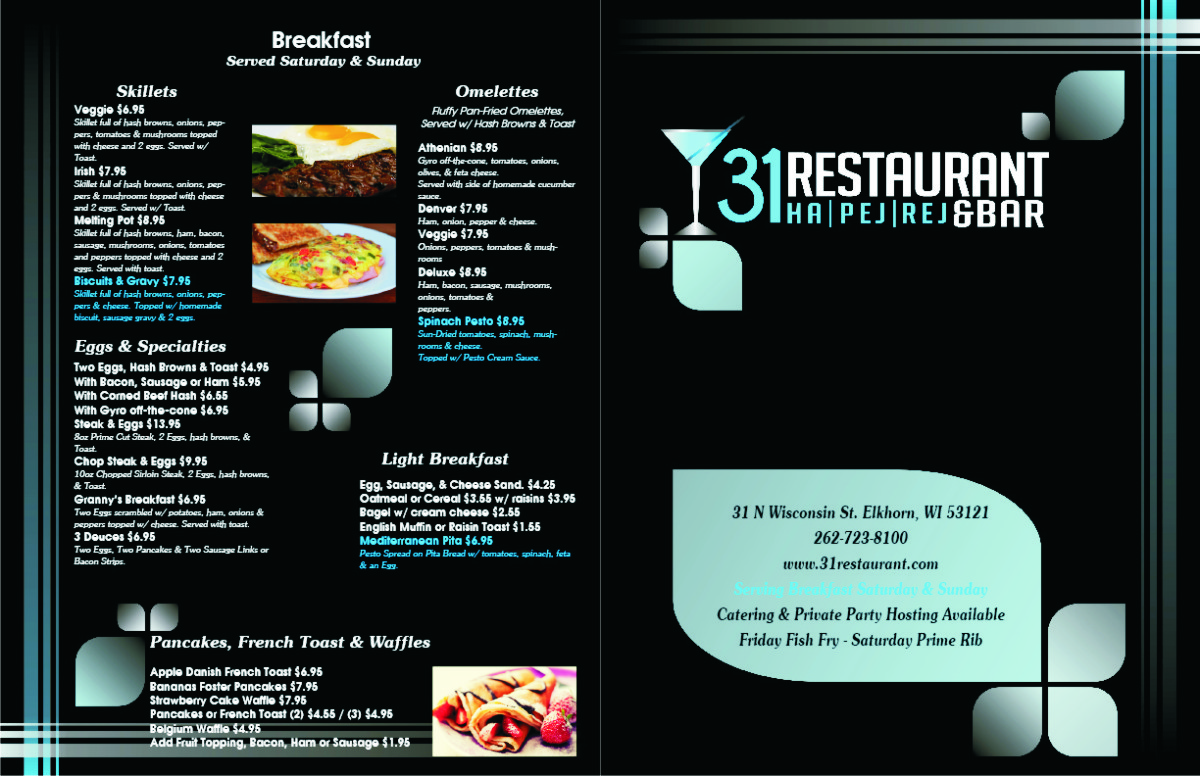 Diseño de Menú por GSPdesigns para este proyecto | Diseño #2204260