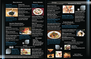 Menu Design by GSPdesigns for this project | Design #2204262