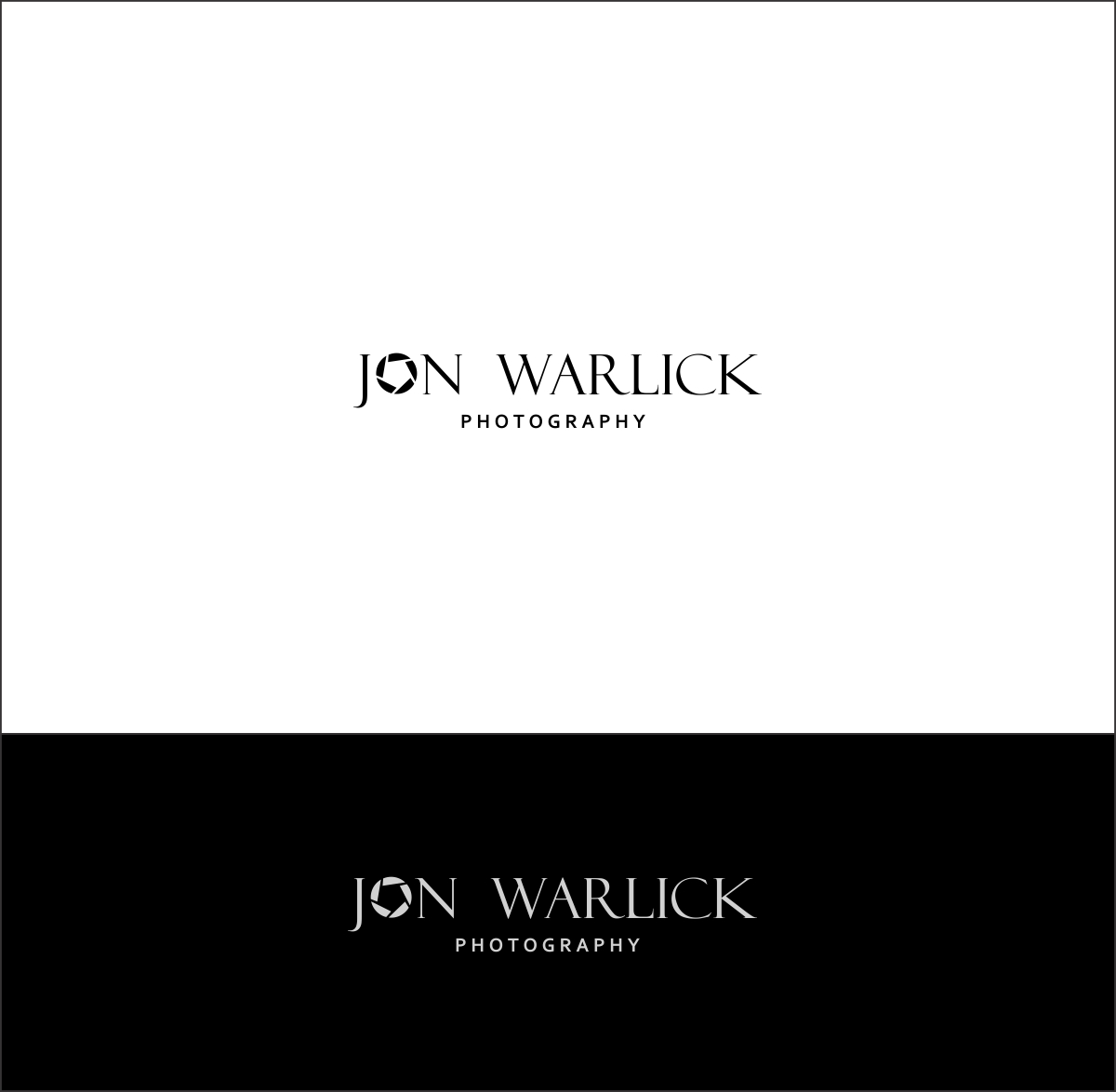 Diseño de Logo por Studesign para Jon Warlick Photography | Diseño #10443531