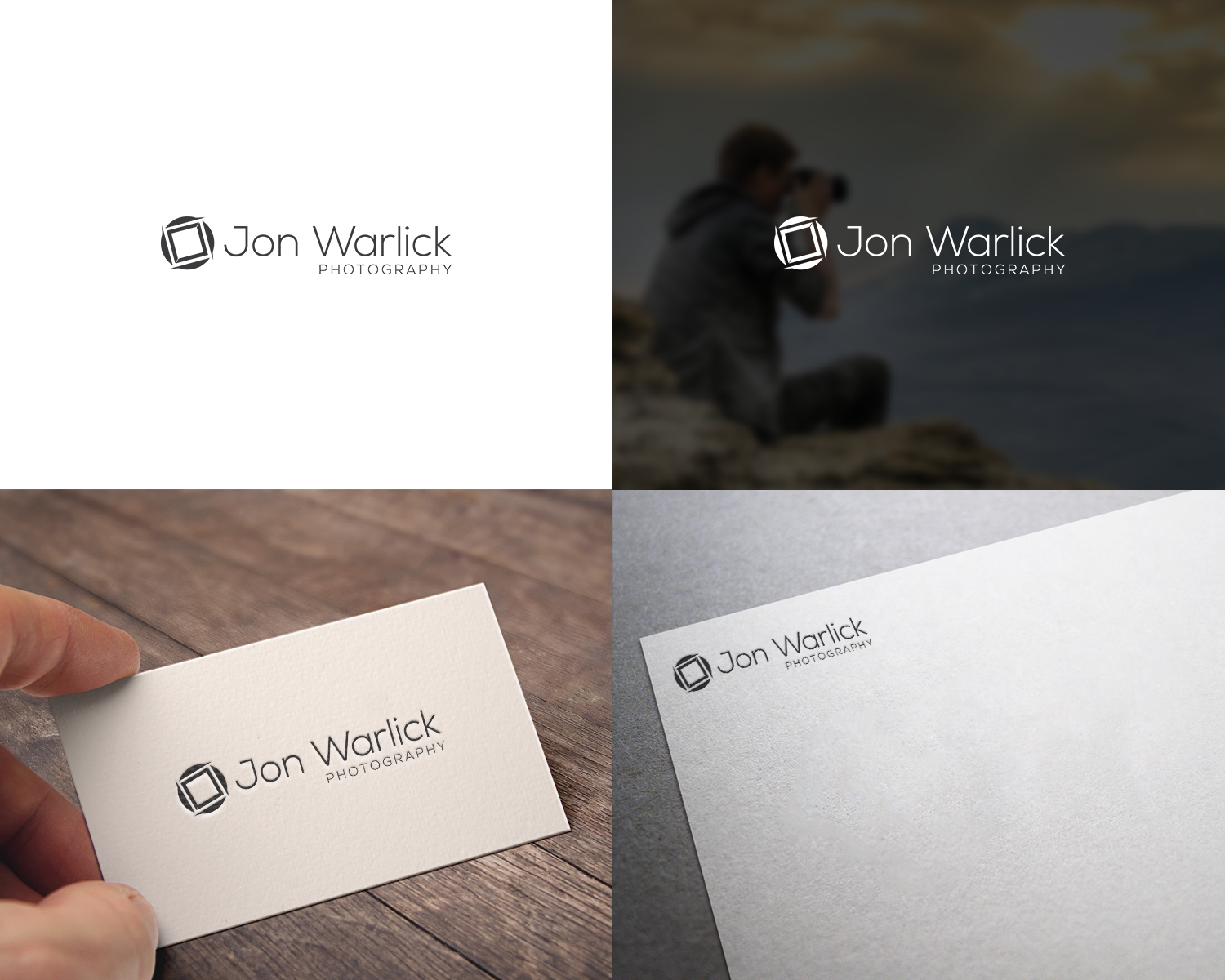 Logo-Design von Designer-Geek für Jon Warlick Photography | Design #10423821