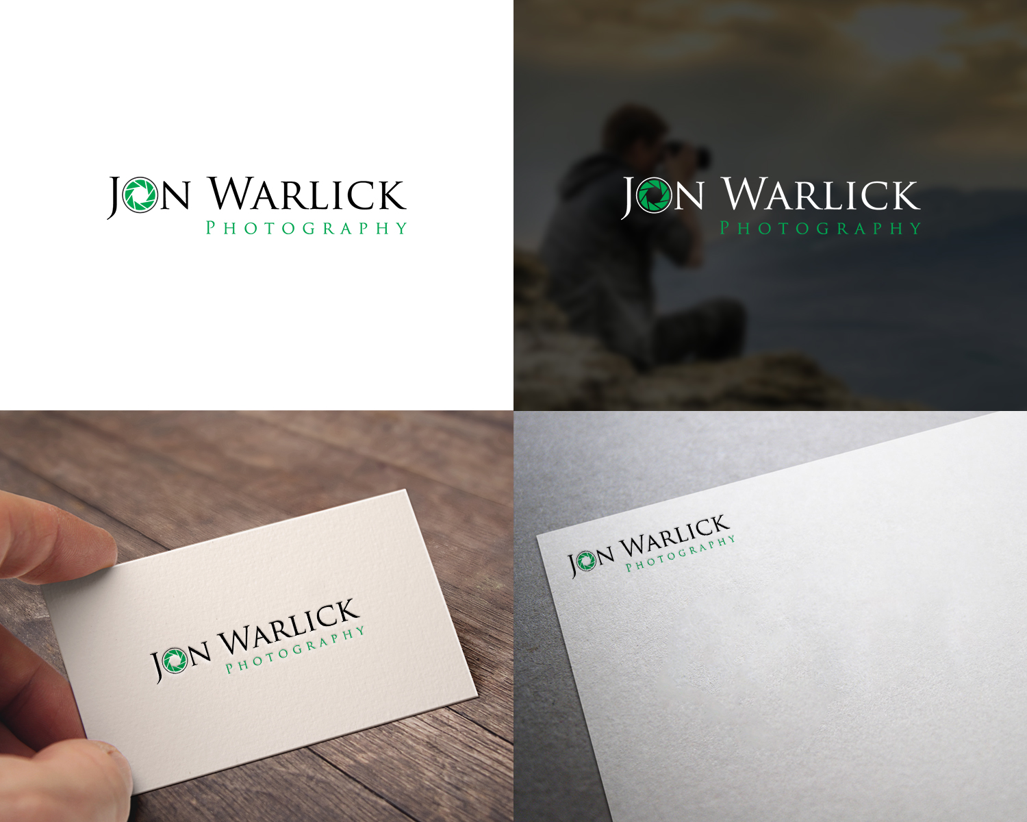 Diseño de Logo por Designer-Geek para Jon Warlick Photography | Diseño #10424162
