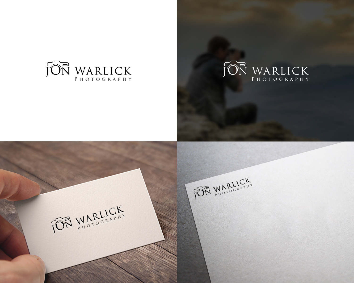 Diseño de Logo por Designer-Geek para Jon Warlick Photography | Diseño #10425934