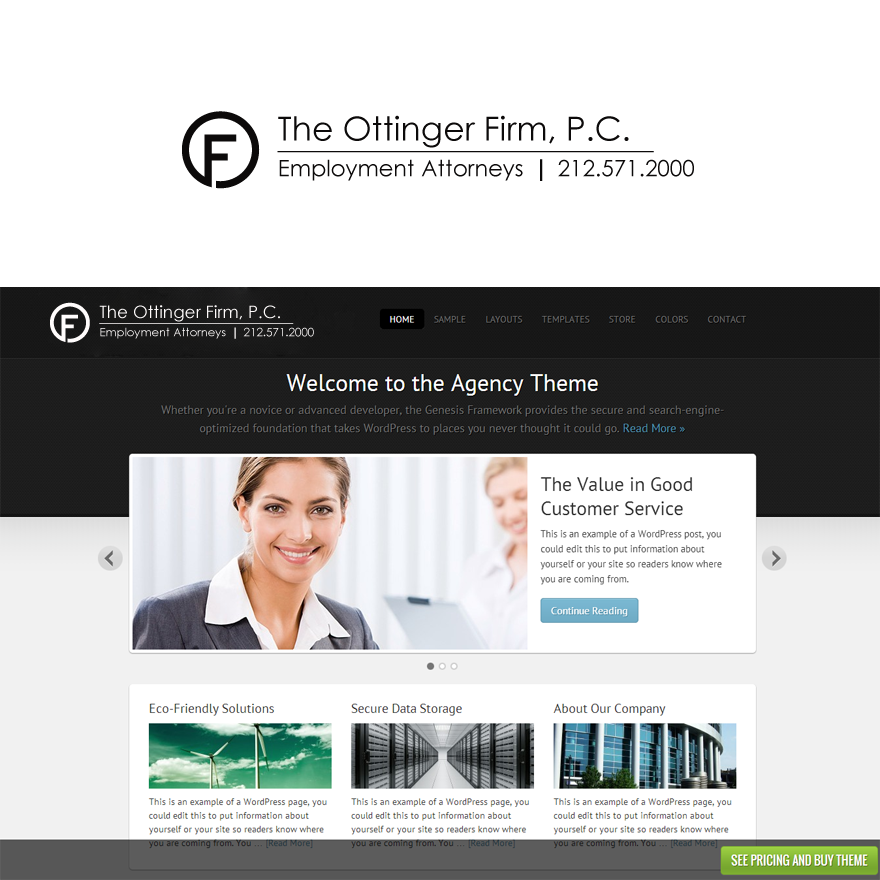 Diseño de Logo por costur para The Ottinger Firm | Diseño: #2185501