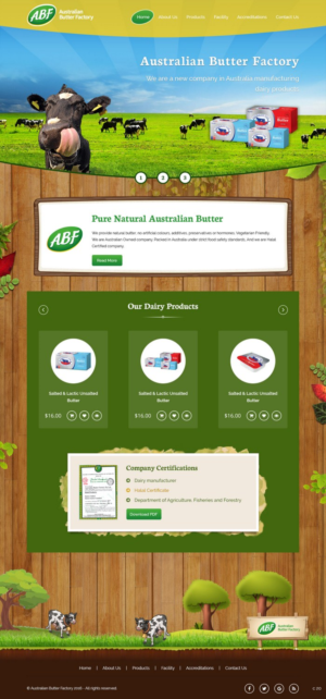 Web Design by pb for this project | Design: #10411331