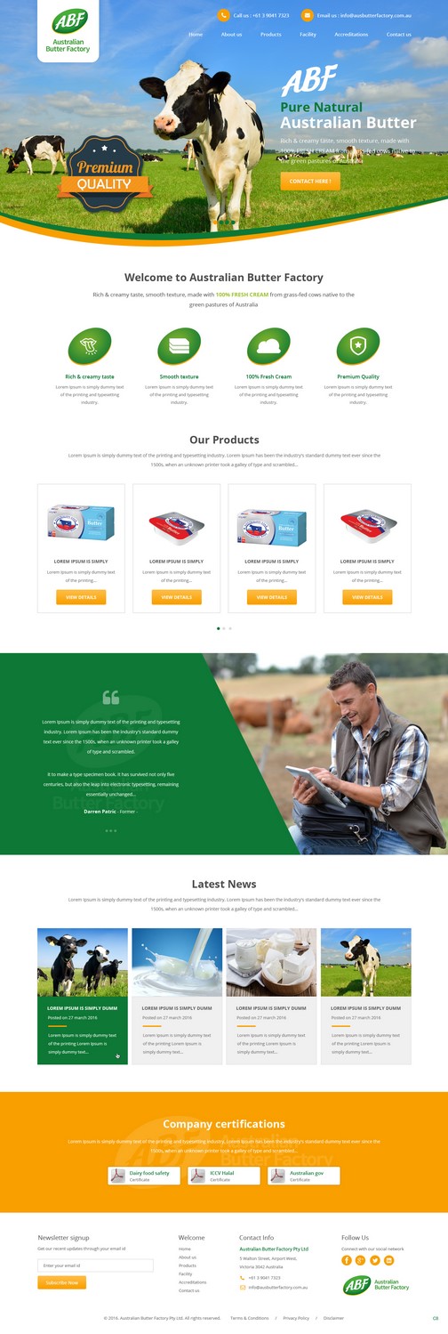 Web Design by pb for this project | Design #10413027
